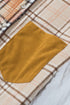Plaid Color Block Patchwork Shirt Jacket With Pocket